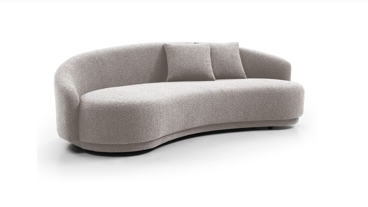 Cove 4-Seater Sofa - Steam Bouclé.