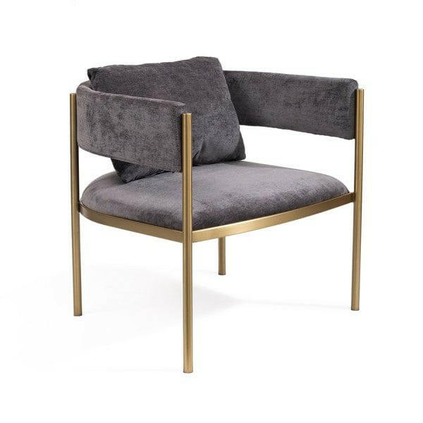 Envie II Lounge Chair - Giselle Dark Charcoal.