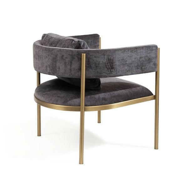Envie II Lounge Chair - Giselle Dark Charcoal.