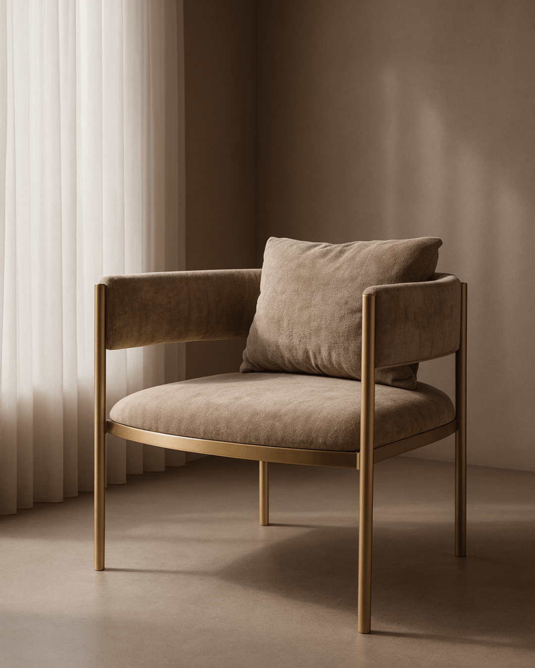 Tommy Franks Living Envie II Lounge Chair - Giselle Olive House of Isabella UK