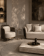 Tommy Franks Living Gemma Lounge Chair - Olive House of Isabella UK