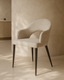 Tommy Franks Living Jiva Dining Chair - Light Grey House of Isabella UK