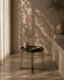 Tommy Franks Living Lane Side Table - Smoke Oak/Gold House of Isabella UK