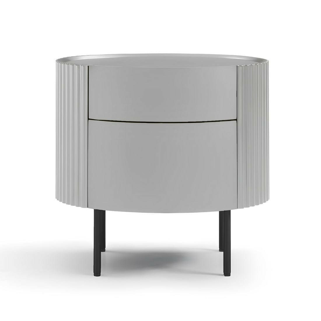 Lantine Bedside - Light Grey.