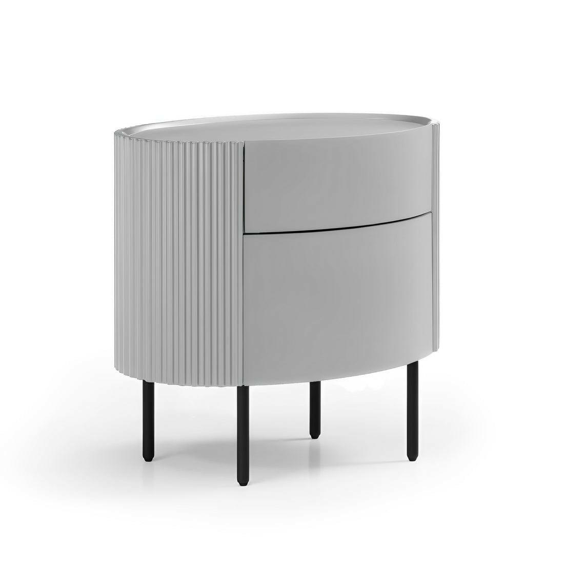 Lantine Bedside - Light Grey.