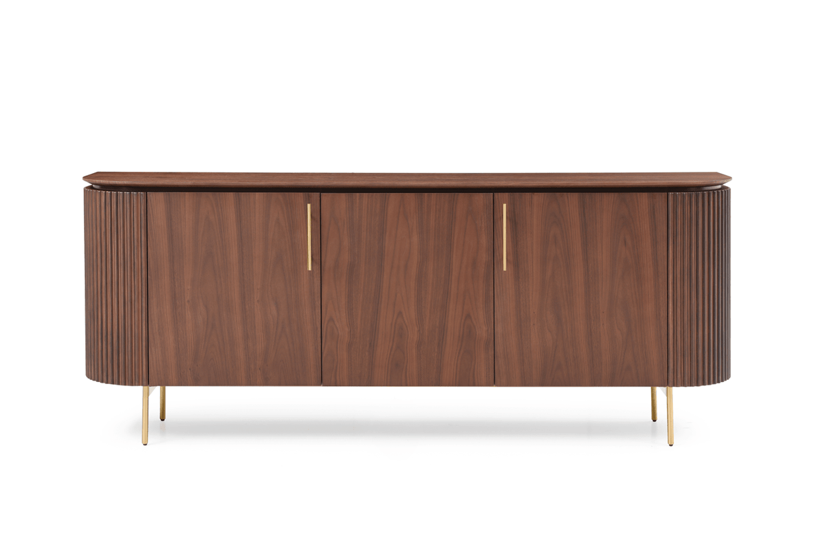 Lantine Buffet – Walnut & Brass.