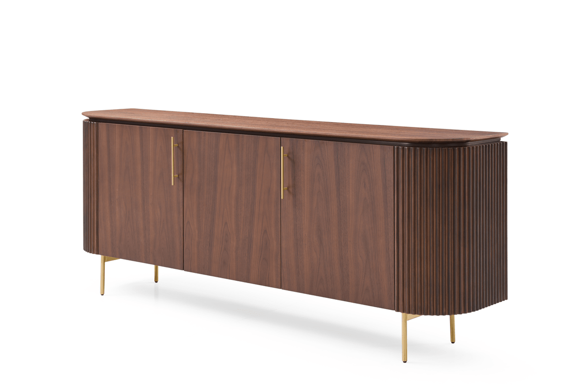 Lantine Buffet – Walnut & Brass.