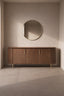 Tommy Franks Living Lantine Buffet – Walnut & Brass House of Isabella UK
