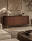 Tommy Franks Living Lantine Buffet – Walnut & Brass House of Isabella UK