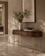 Tommy Franks Living Lantine Console - Walnut House of Isabella UK