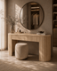 Tommy Franks Living Lantine Desk - Ash Oak House of Isabella UK