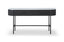 Tommy Franks Living Lantine Marble Console Table - Matt Black House of Isabella UK