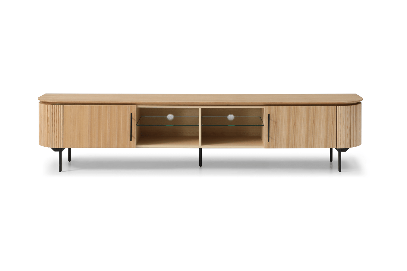 Tommy Franks Living Lantine TV Unit - Ash Oak House of Isabella UK