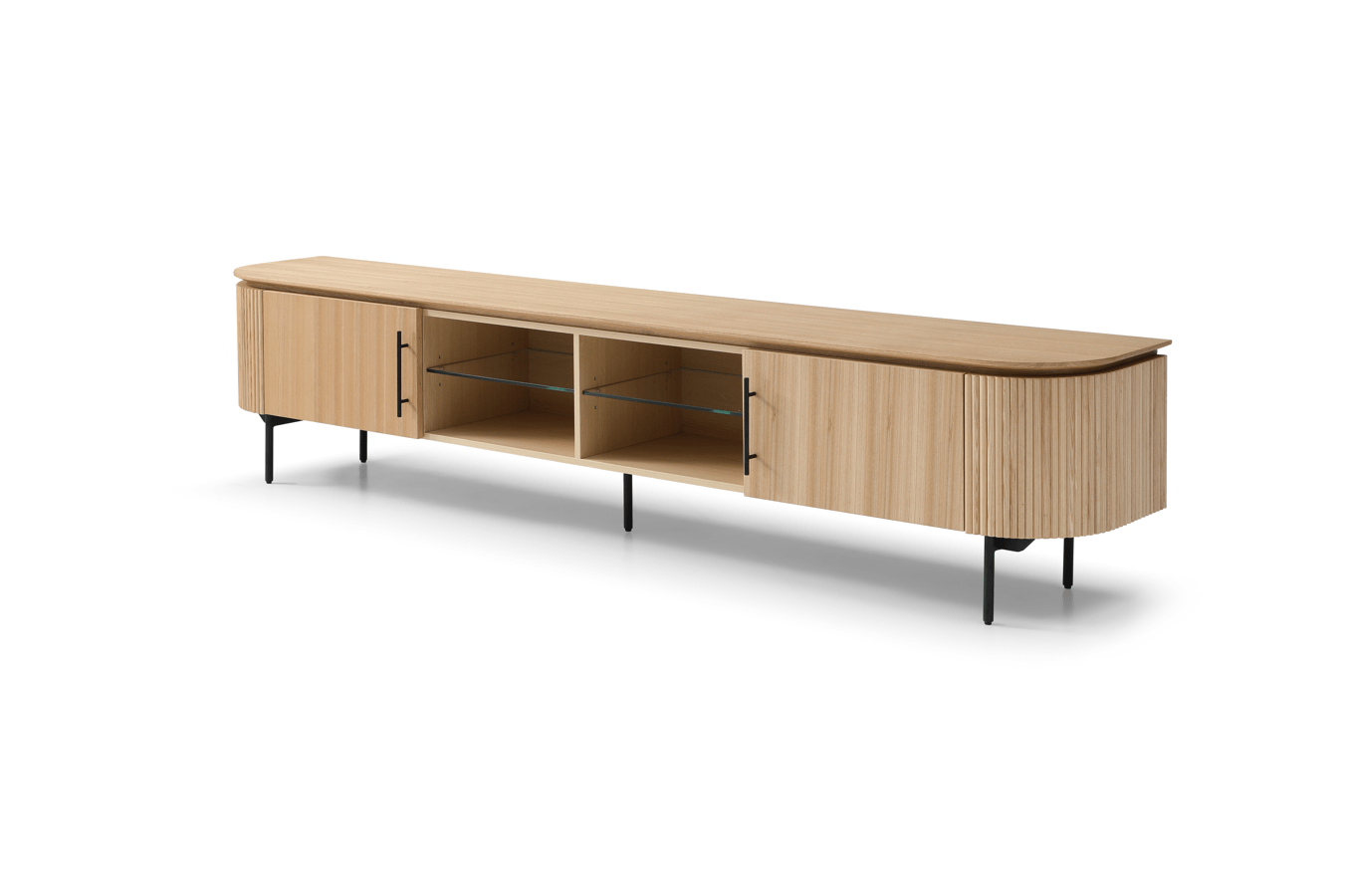 Tommy Franks Living Lantine TV Unit - Ash Oak House of Isabella UK