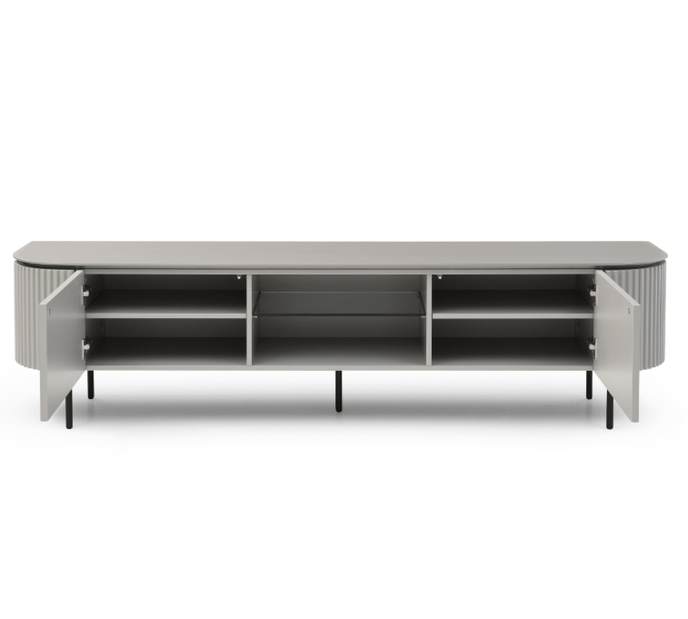 Tommy Franks Living Lantine TV Unit - Grey House of Isabella UK