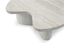 Tommy Franks Living Lilac Coffee Table - Faux Travertine House of Isabella UK