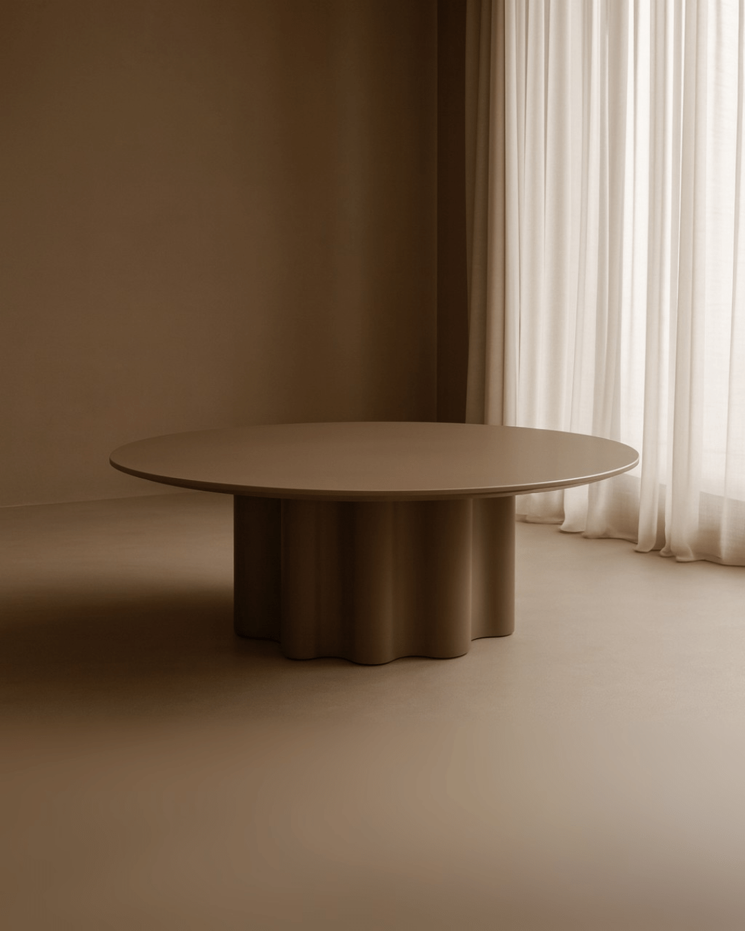 Tommy Franks Living Moon Coffee Table - Cocoa House of Isabella UK