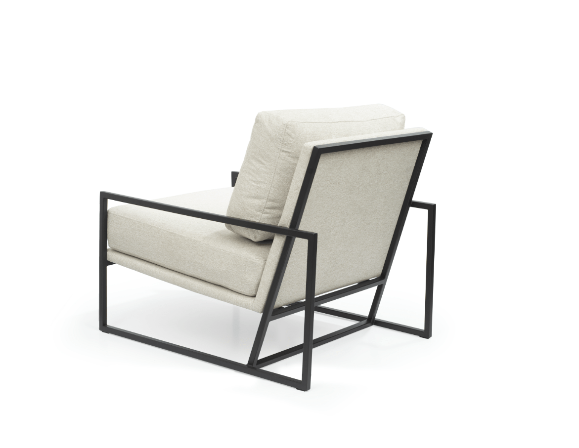 Newell Lounge Chair - Avery Velour Cream.