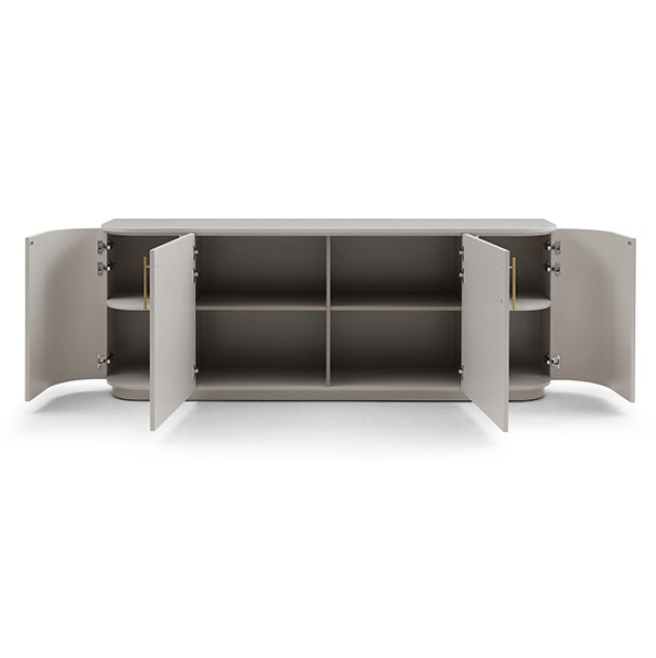 Oakura Buffet - Matte Beige.