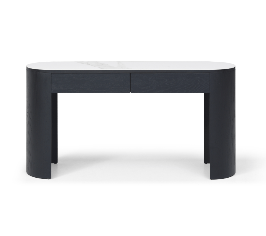 Oakura Console - Black Oak.