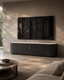 Tommy Franks Living Oakura TV Unit - Black House of Isabella UK