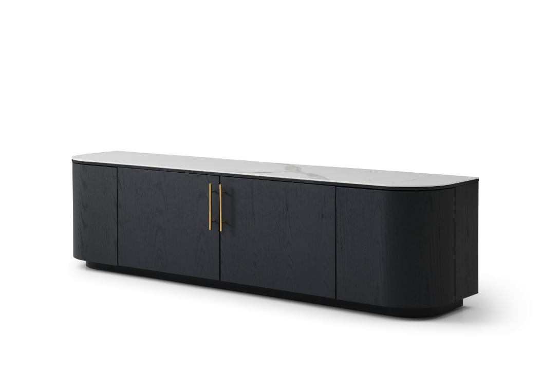 Oakura TV Unit - Black.