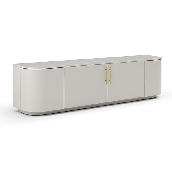 Oakura TV Unit - Matte Beige.
