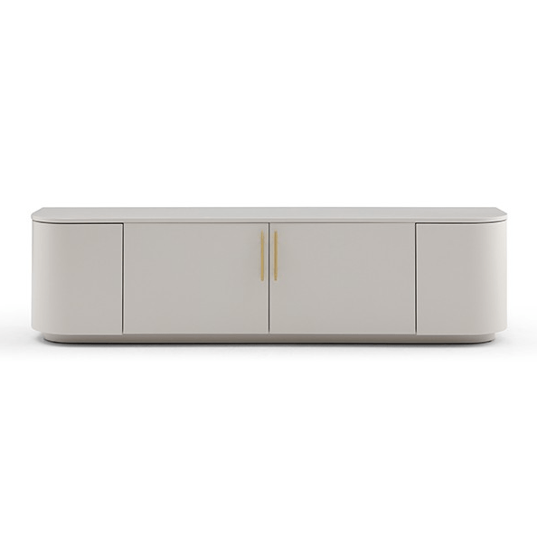 Oakura TV Unit - Matte Beige.