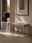 Tommy Franks Living Perabo Bench - Concrete Grey House of Isabella UK