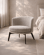 Tommy Franks Living Preston Lounge Chair - Bouclé Steam House of Isabella UK