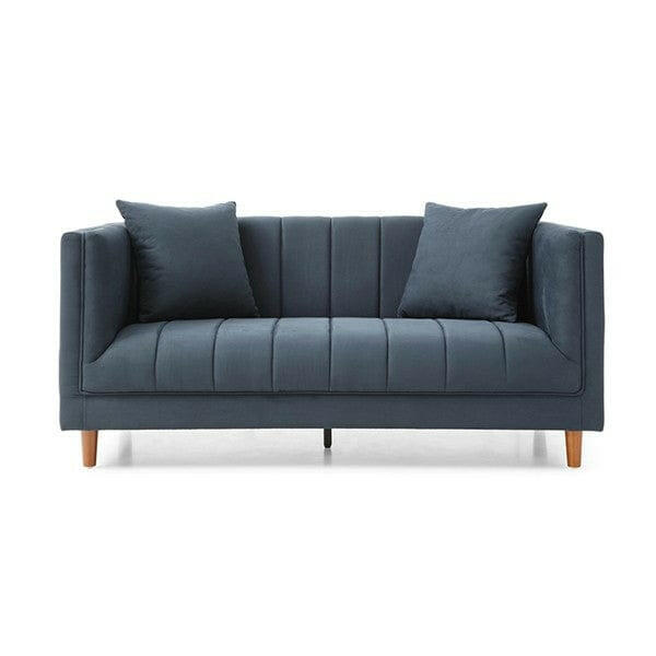 Tommy Franks Living Regency 2-Seater Lounge - Nappa Midnight Blue House of Isabella UK