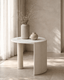 Tommy Franks Living Salida Side Table - Beige House of Isabella UK