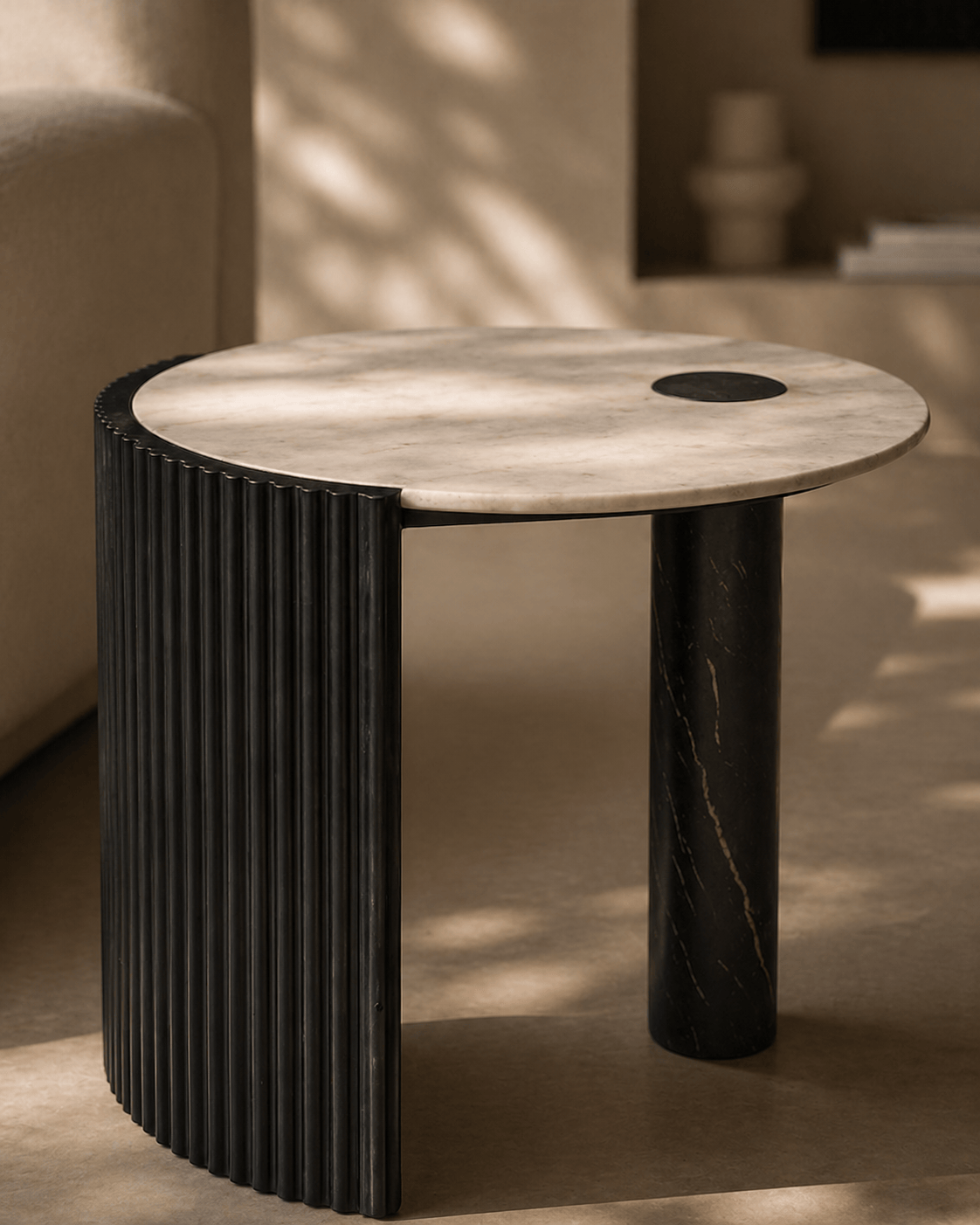 Tommy Franks Living Salida Side Table - Black House of Isabella UK