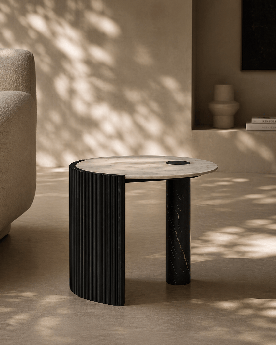 Tommy Franks Living Salida Side Table - Black House of Isabella UK