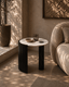 Tommy Franks Living Salida Side Table - Black - OUTLET House of Isabella UK