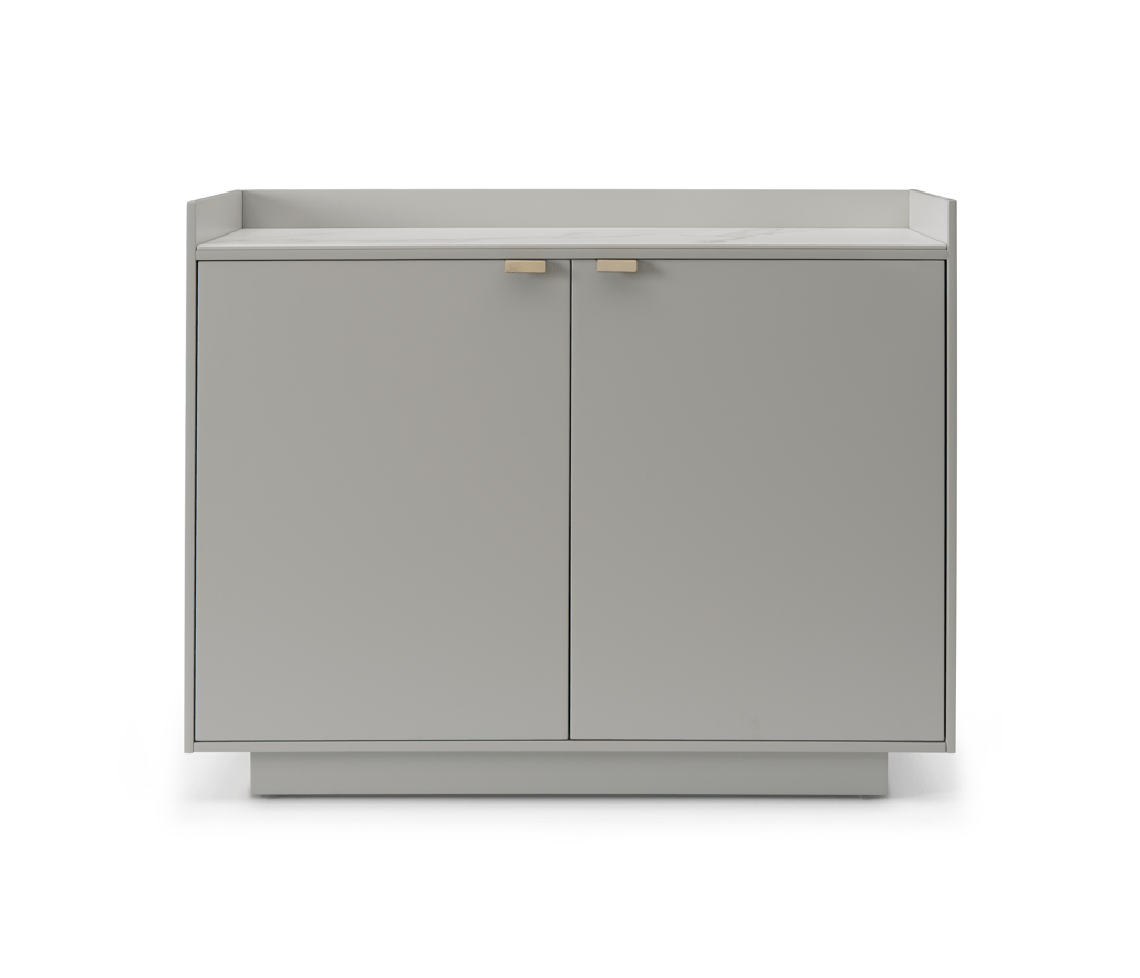 Saviour Buffet - Matte Beige - 2 Door.