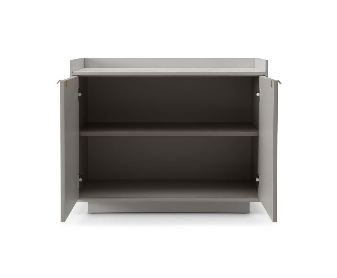 Saviour Buffet - Matte Beige - 2 Door.