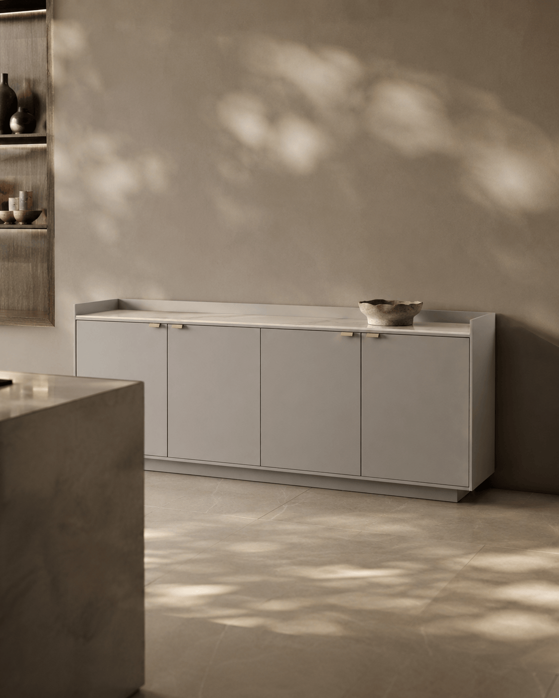 Tommy Franks Living Saviour Buffet - Matte Beige House of Isabella UK