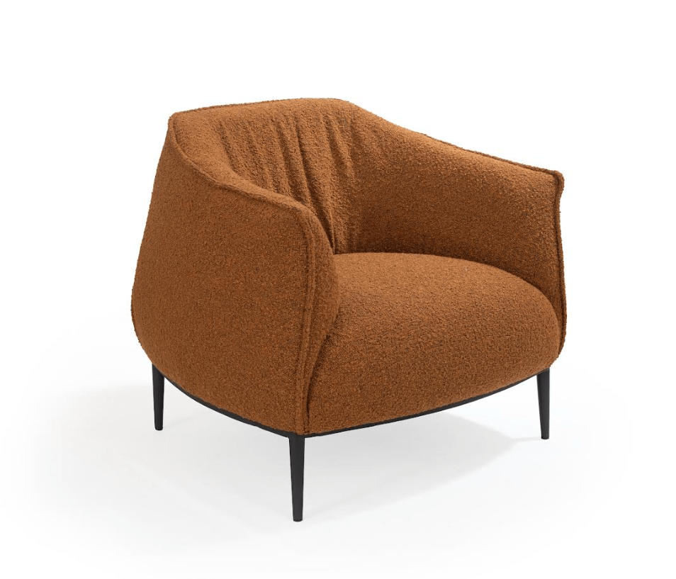 Tyrone Lounge Chair - Chex BouclÃ© Morocco.