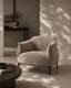 Tommy Franks Living Tyrone Lounge Chair - Gisele Olive House of Isabella UK