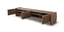Tommy Franks Living Underline Tv Unit - Light Walnut House of Isabella UK