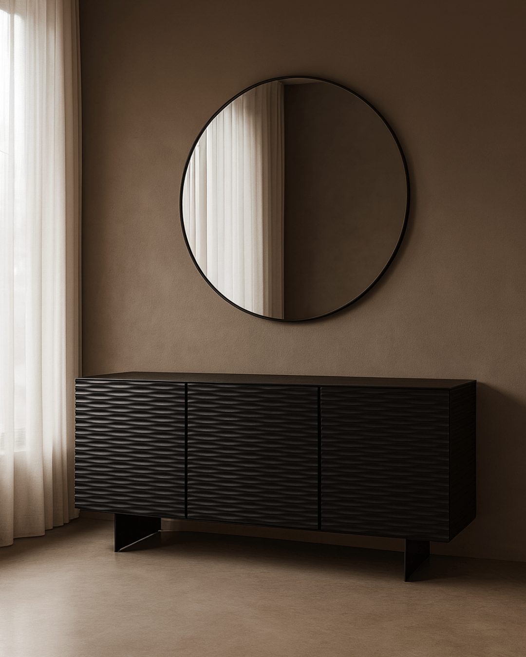 Tommy Franks Living Vibe Buffet - Black House of Isabella UK