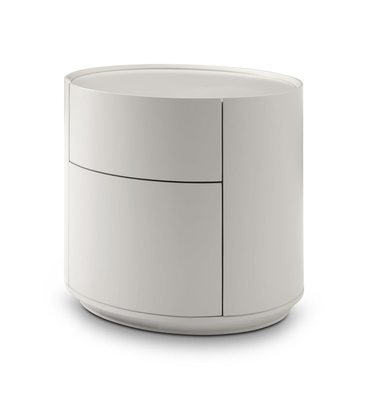 Tommy Franks Ming Bedside Table - Matte Beige House of Isabella UK