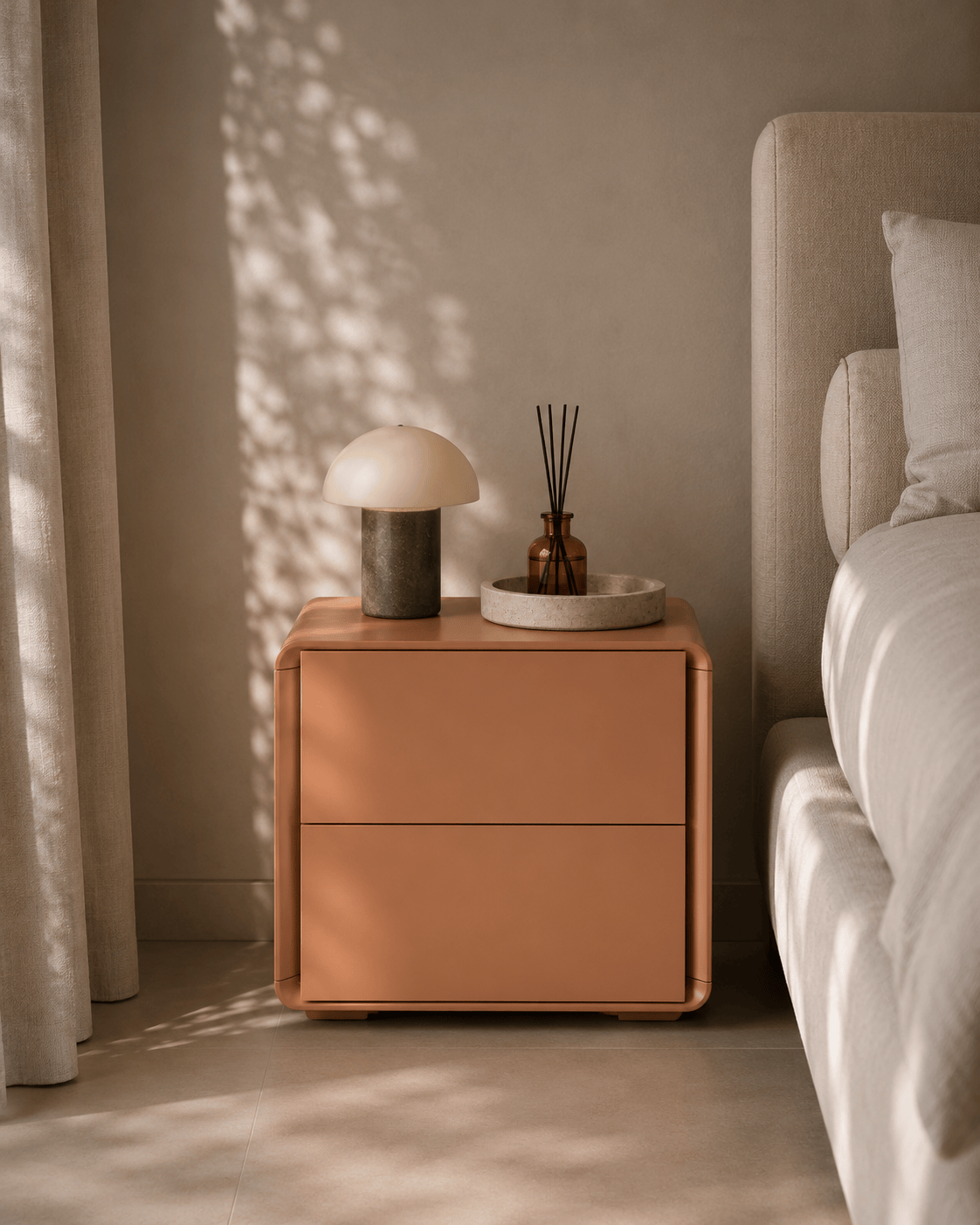 Tommy Franks Sleeping Kota Bedside - Spiced Cider House of Isabella UK
