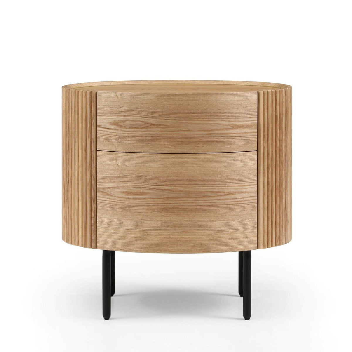 Lantine Bedside Table - Ash Oak.