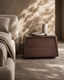 Tommy Franks Sleeping Madon Wide Bedside Table 700mm - Walnut House of Isabella UK