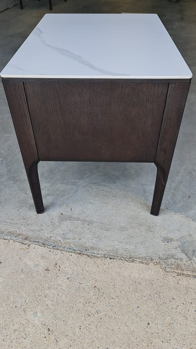 Tommy Franks Sleeping Palmetto Bedside Table ( Damaged Rear Leg ) | OUTLET House of Isabella UK