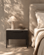 Tommy Franks Sleeping Palmetto Bedside Table House of Isabella UK