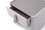 Tommy Franks Sleeping Polaris Bedside Table - Matte Beige House of Isabella UK