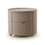 Tommy Franks Sleeping Ritz Bedside Table - White Marble House of Isabella UK